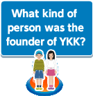 What kind of person was the founder of YKK?
