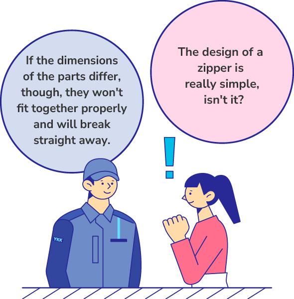  If the dimensions of the parts differ, though, they won't fit together properly and will break straight away.