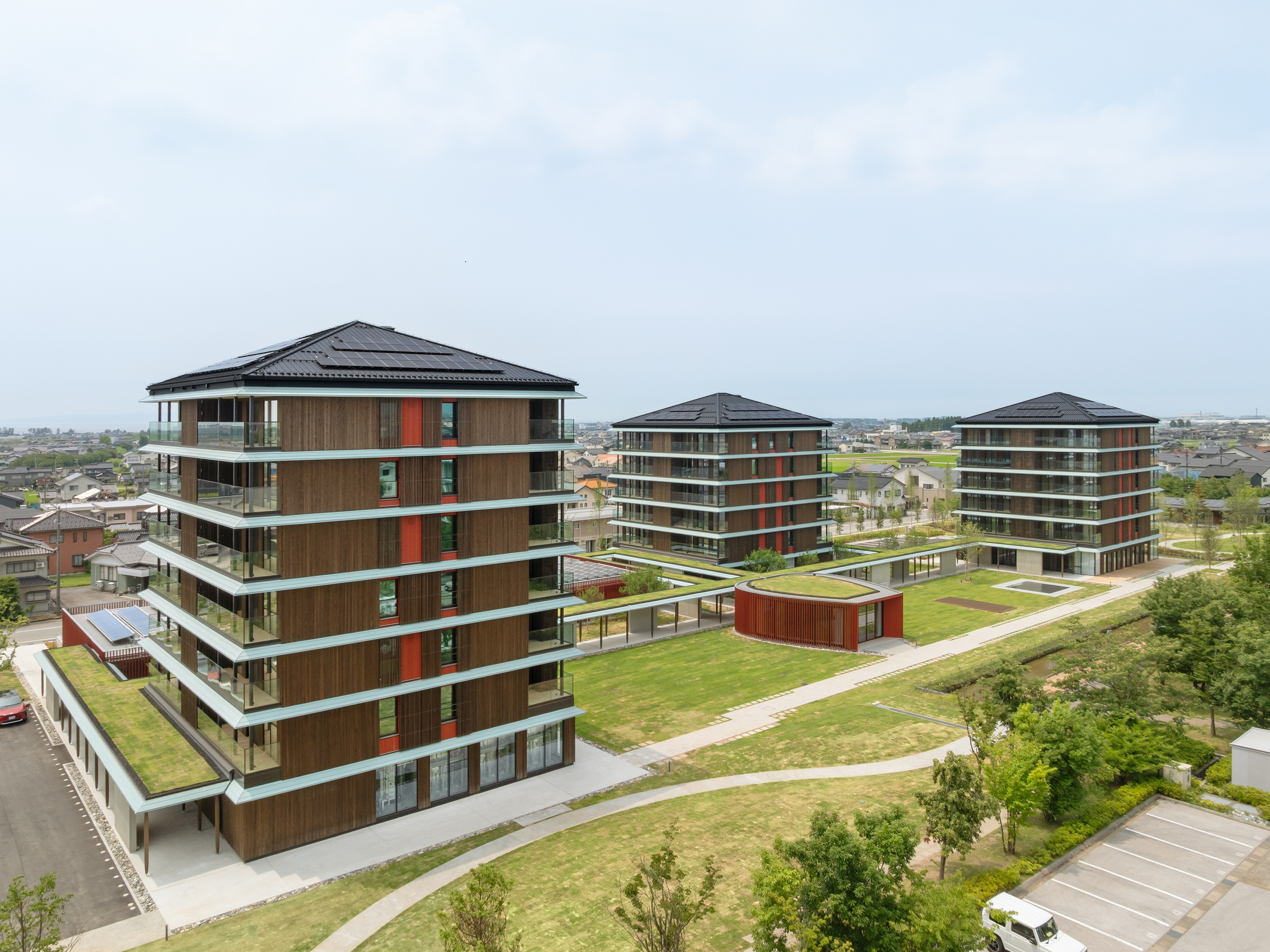 パッシブタウン第5街区 木材利用推進コンクール 農林水産大臣賞を受賞