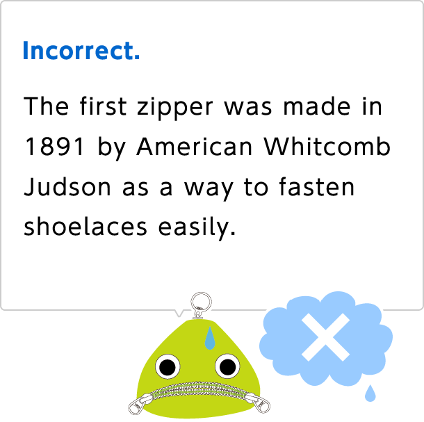 whitcomb judson zipper